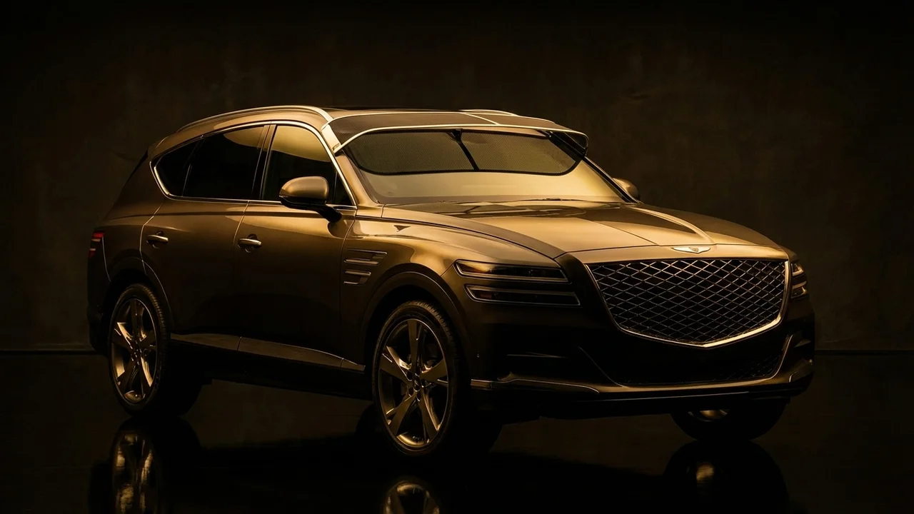 Hyundai Genesis GV80 Coupe Car Windscreen Sunvisor - 1