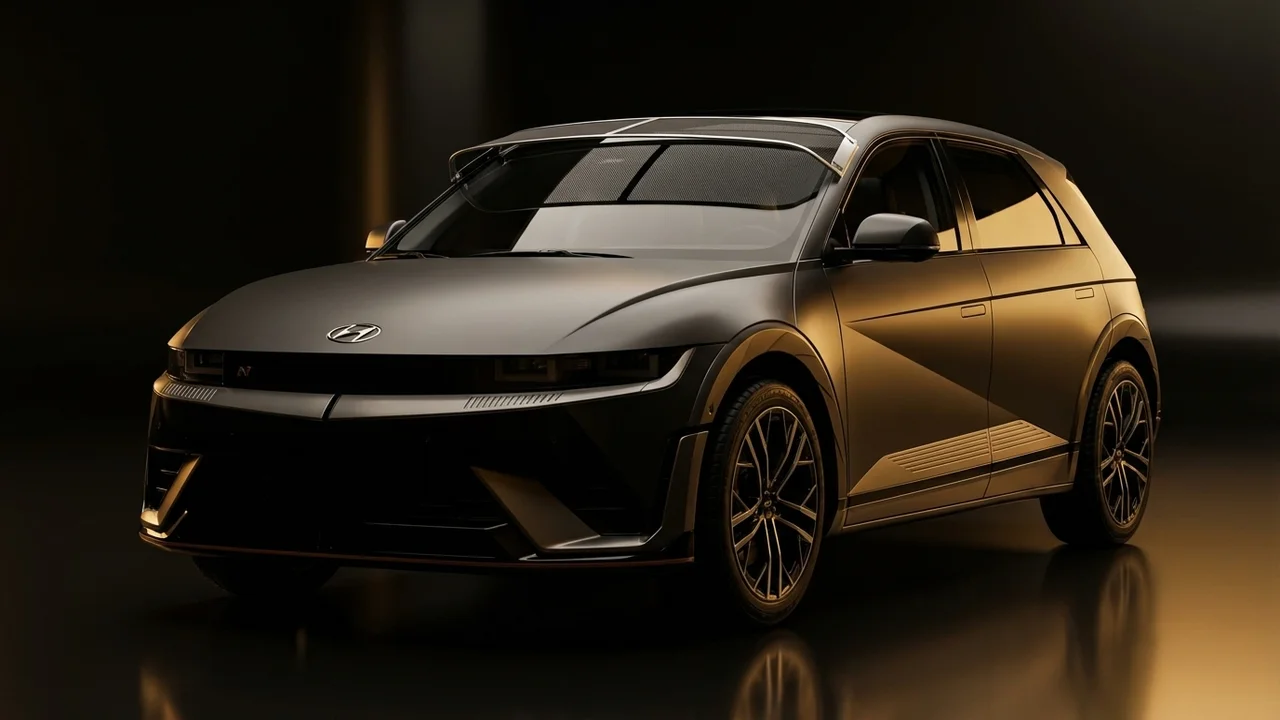 Hyundai Ioniq 5 N Car Windscreen Sunvisor - 1