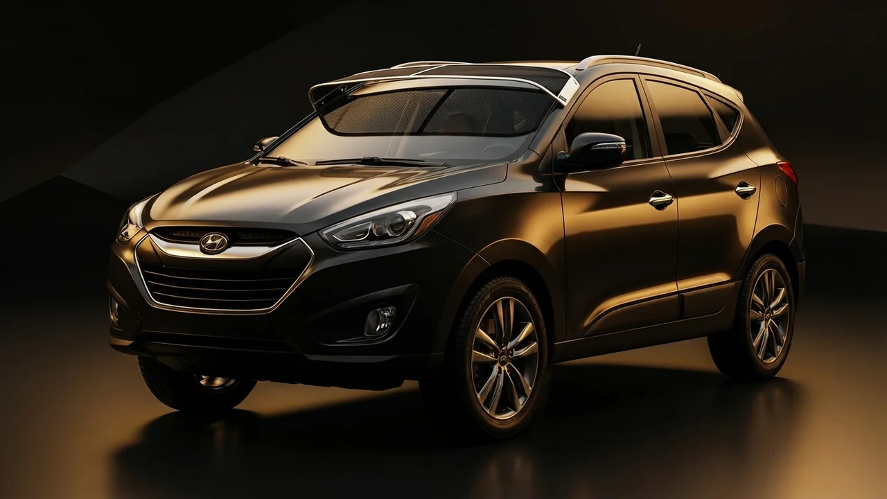 Hyundai ix35 Car Windscreen Sunvisor - 1