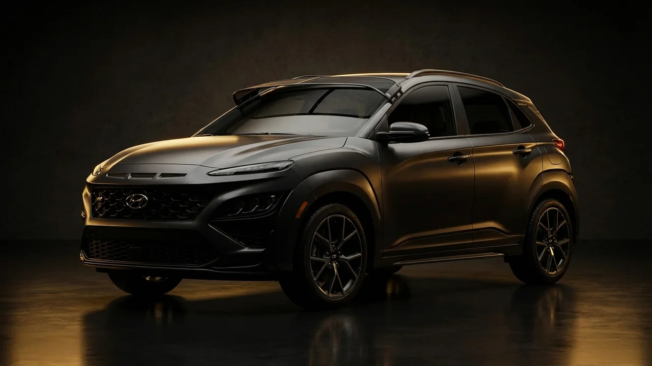 Hyundai Kona N Car Windscreen Sunvisor - 1