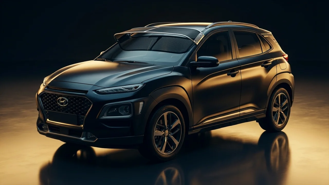 Hyundai Kona Car Windscreen Sunvisor - 1