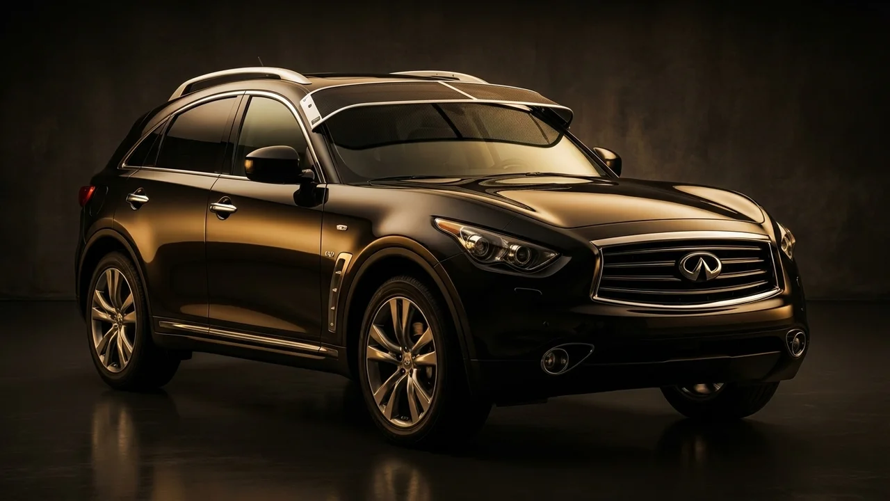 INFINITI FX37 Car Windscreen Sunvisor - 1