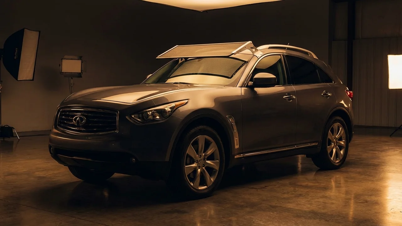 INFINITI FX45 Car Windscreen Sunvisor - 1