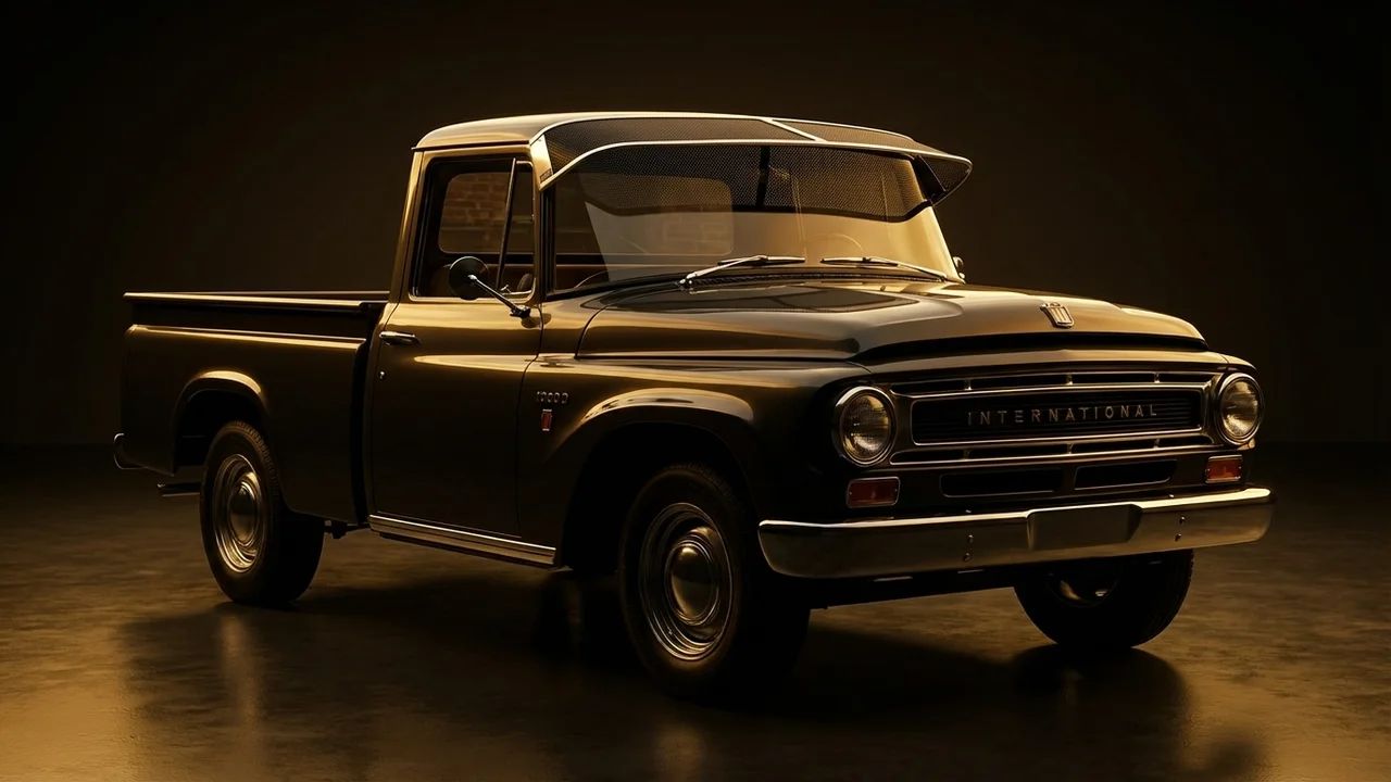 International 1000D Car Windscreen Sunvisor - 1