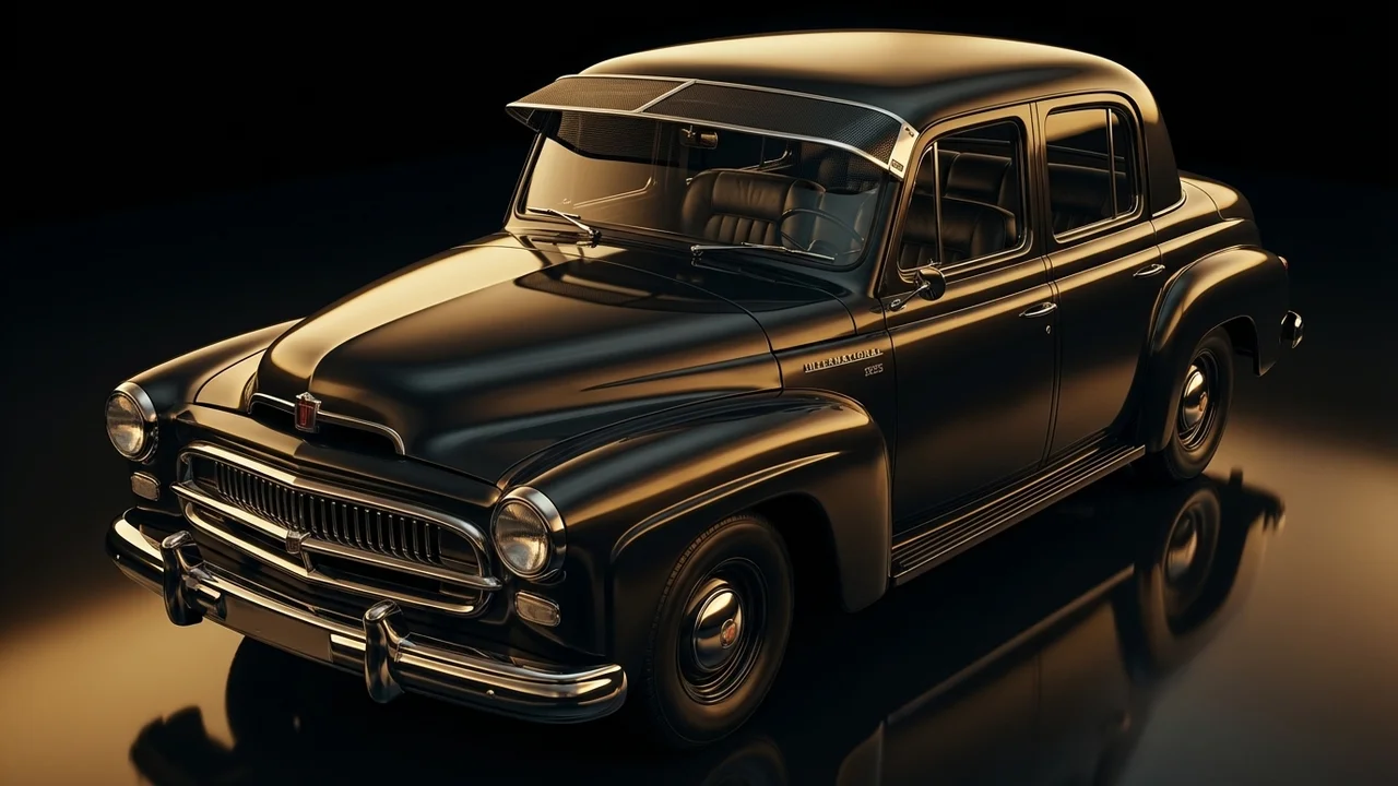 International 1955 Car Windscreen Sunvisor - 1955