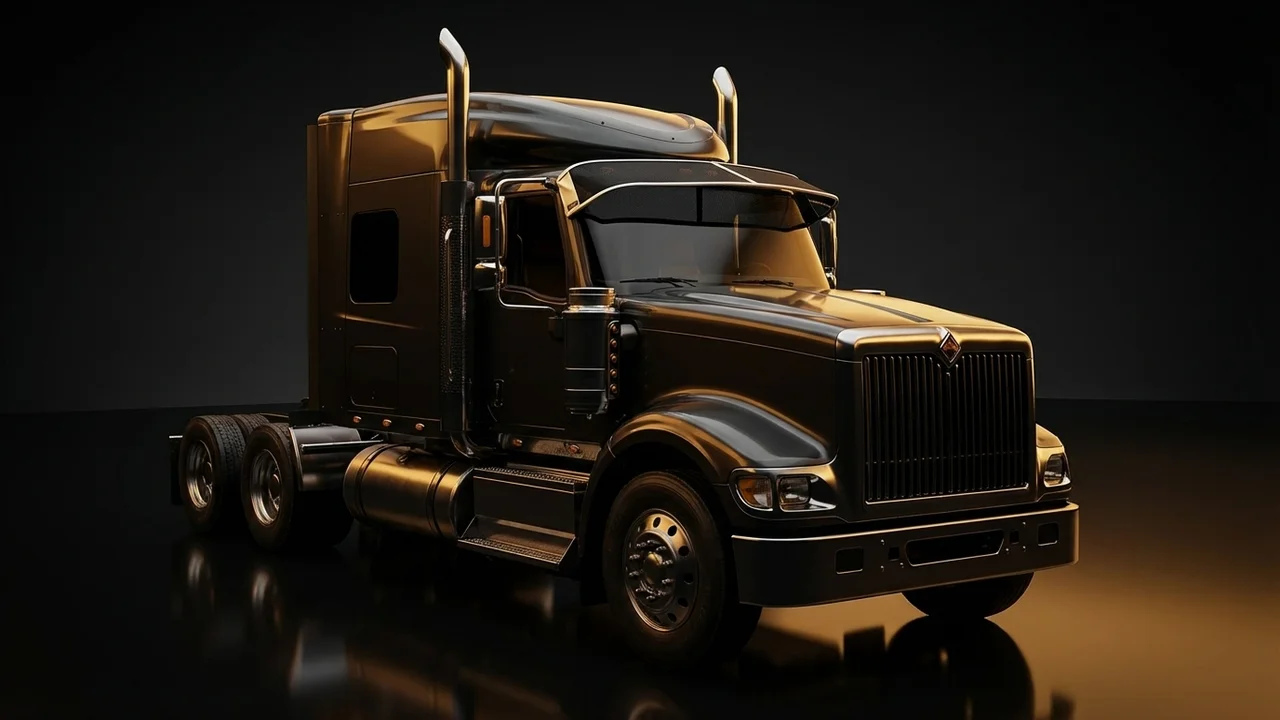 International 9900 SFA Car Windscreen Sunvisor - 1