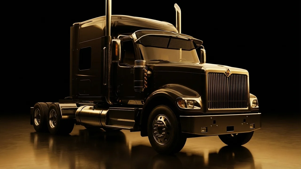 International 9900ix Car Windscreen Sunvisor - 1