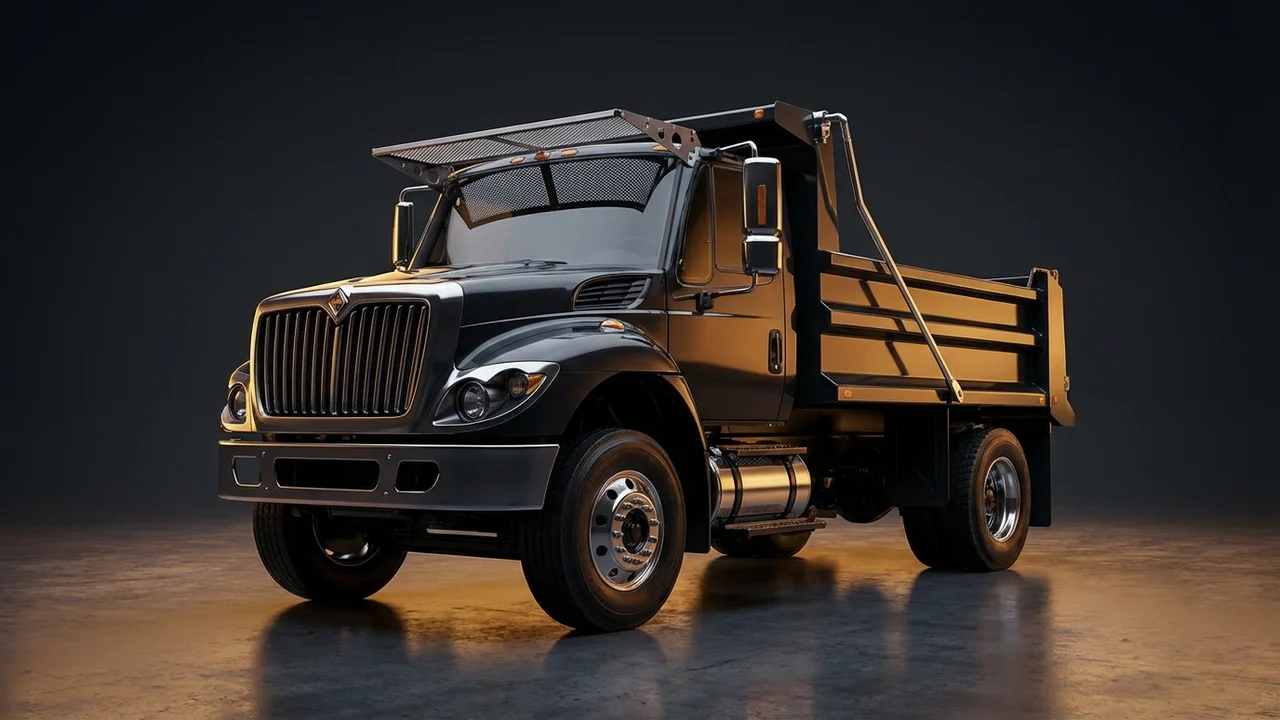 International HV513 Car Windscreen Sunvisor - 1