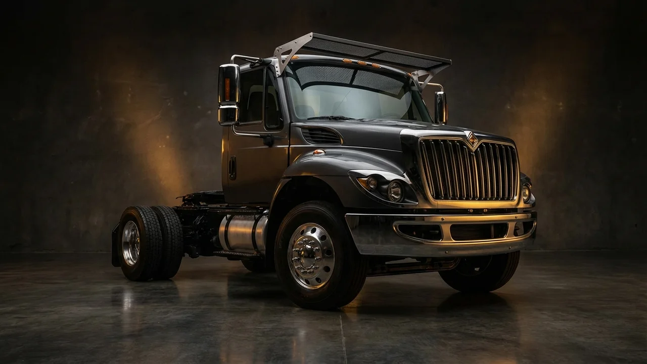 International HV613 Car Windscreen Sunvisor - 1