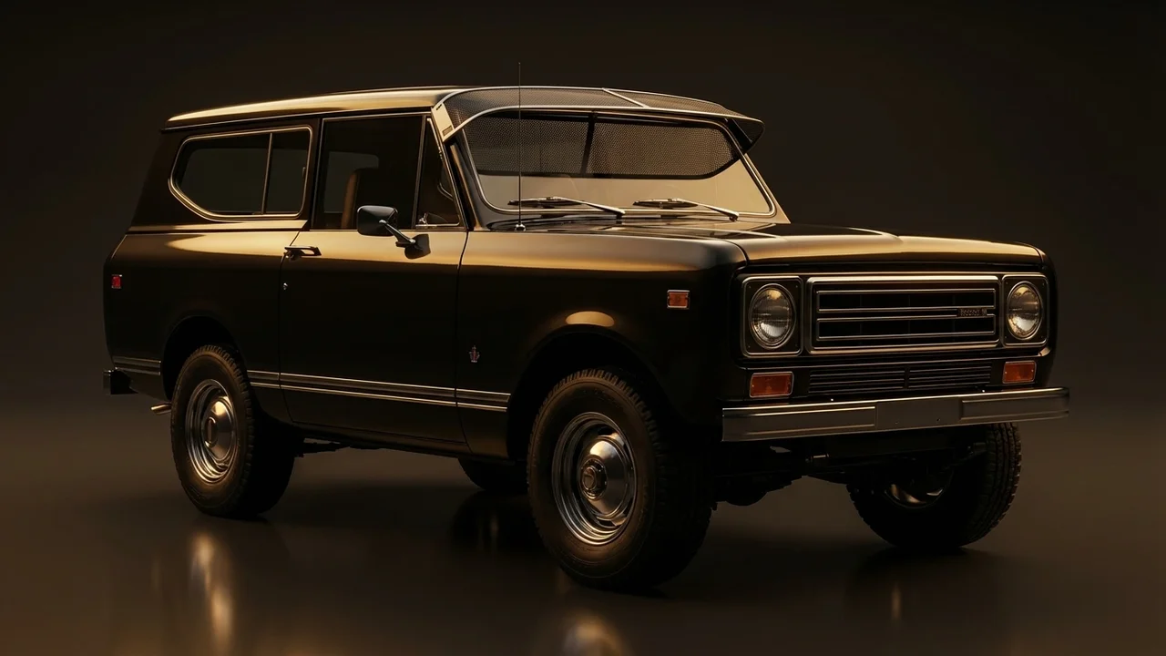 International Scout II Car Windscreen Sunvisor - 1