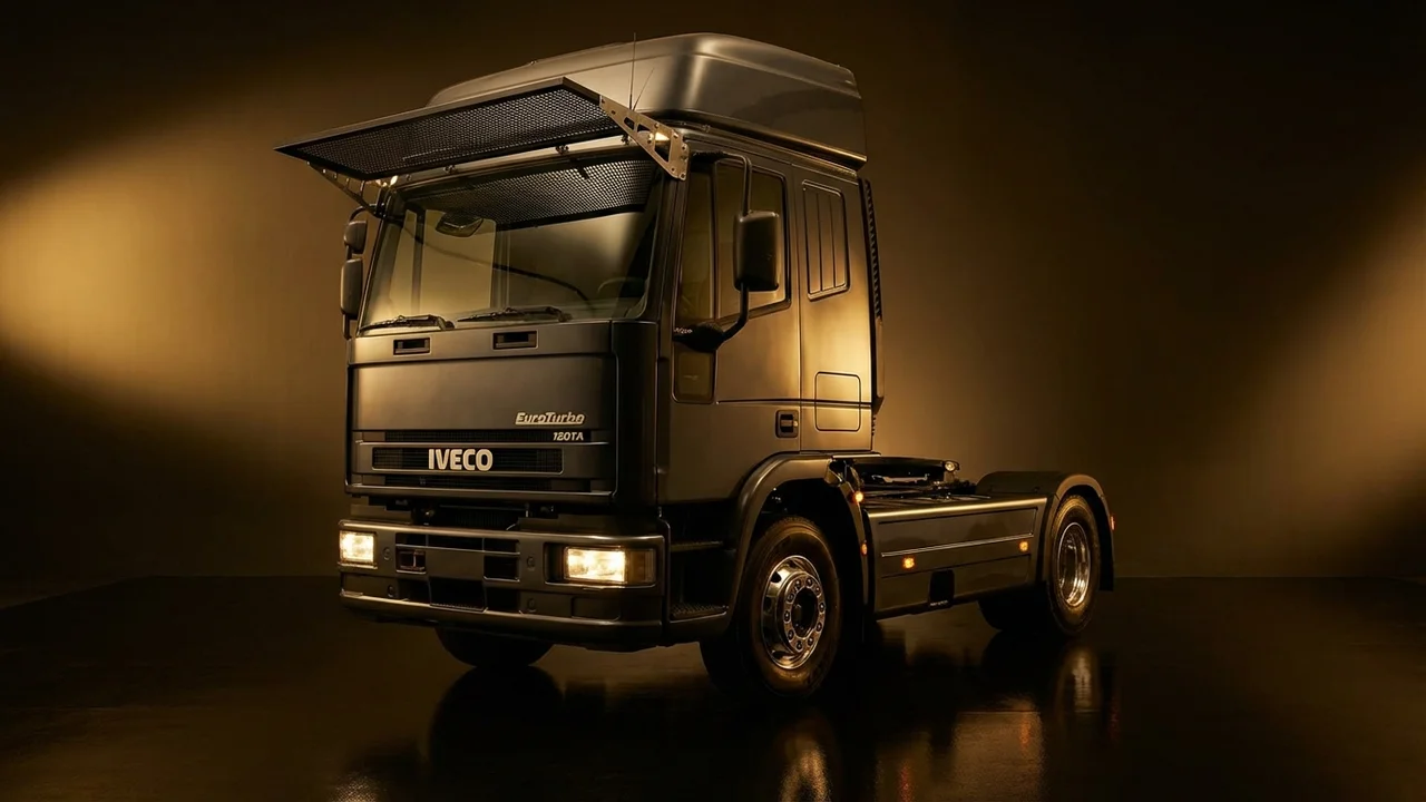 Iveco EuroTurbo 120TA Car Windscreen Sunvisor - 1