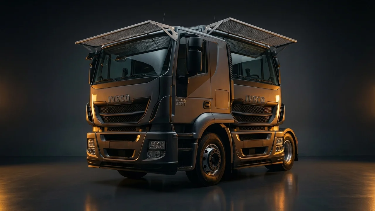 Iveco EuroTurbo 335T Car Windscreen Sunvisor - 1