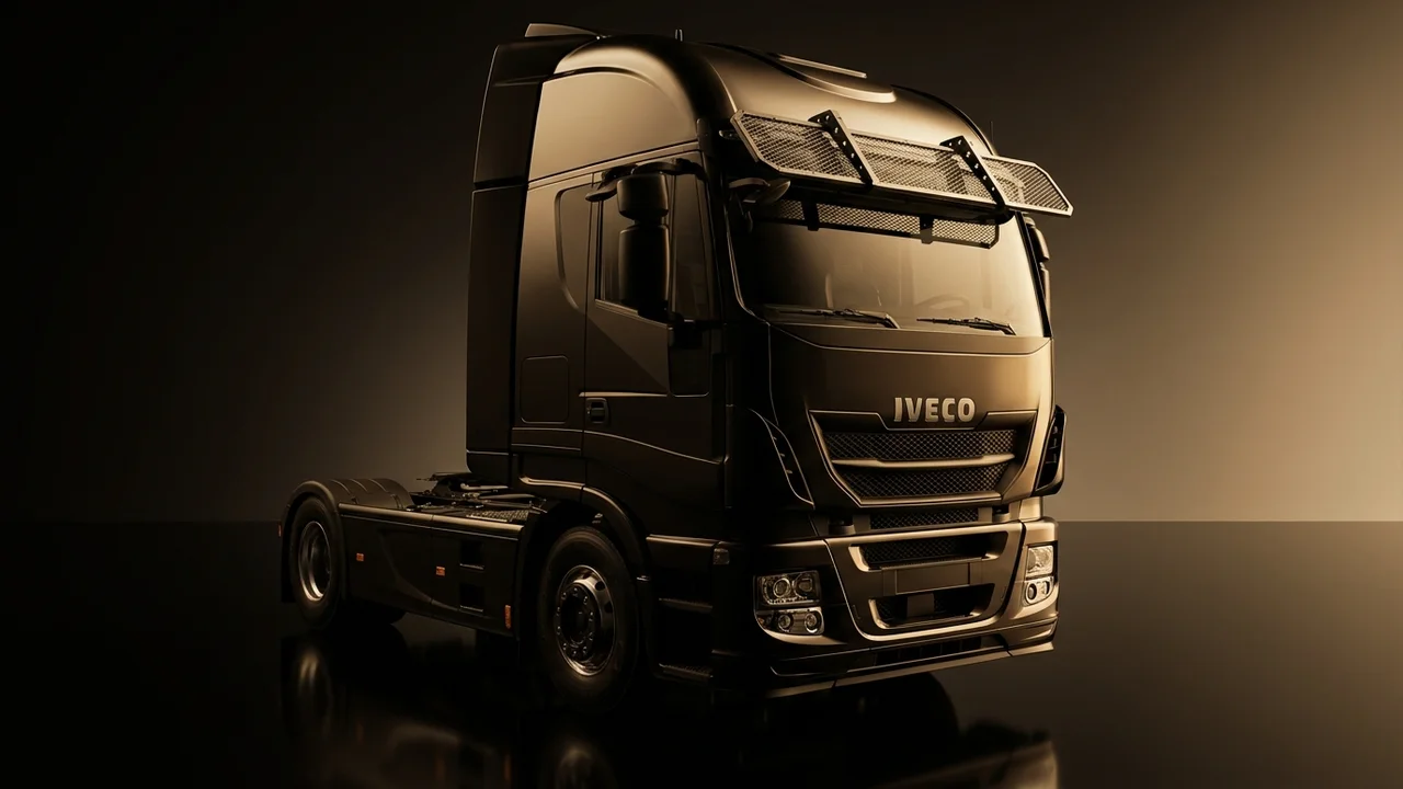 Iveco EuroTurbo 435T Car Windscreen Sunvisor - 1