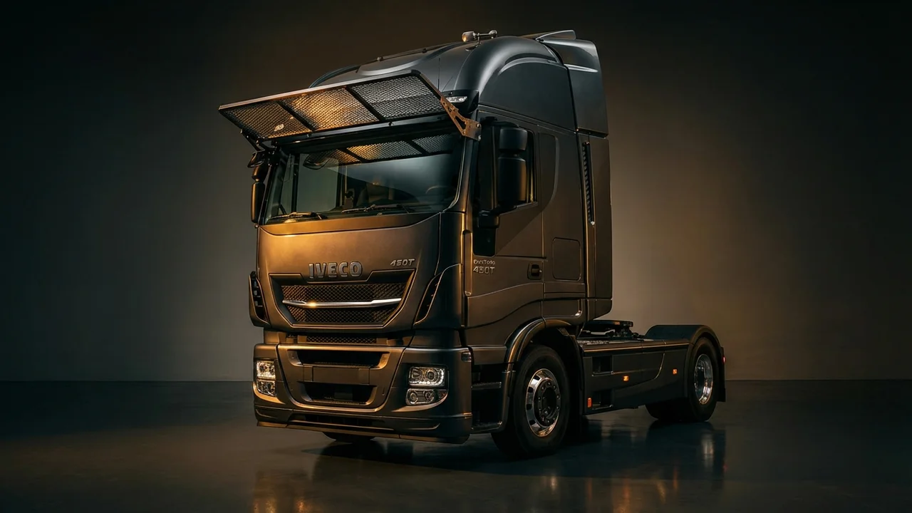 Iveco EuroTurbo 450T Car Windscreen Sunvisor - 1