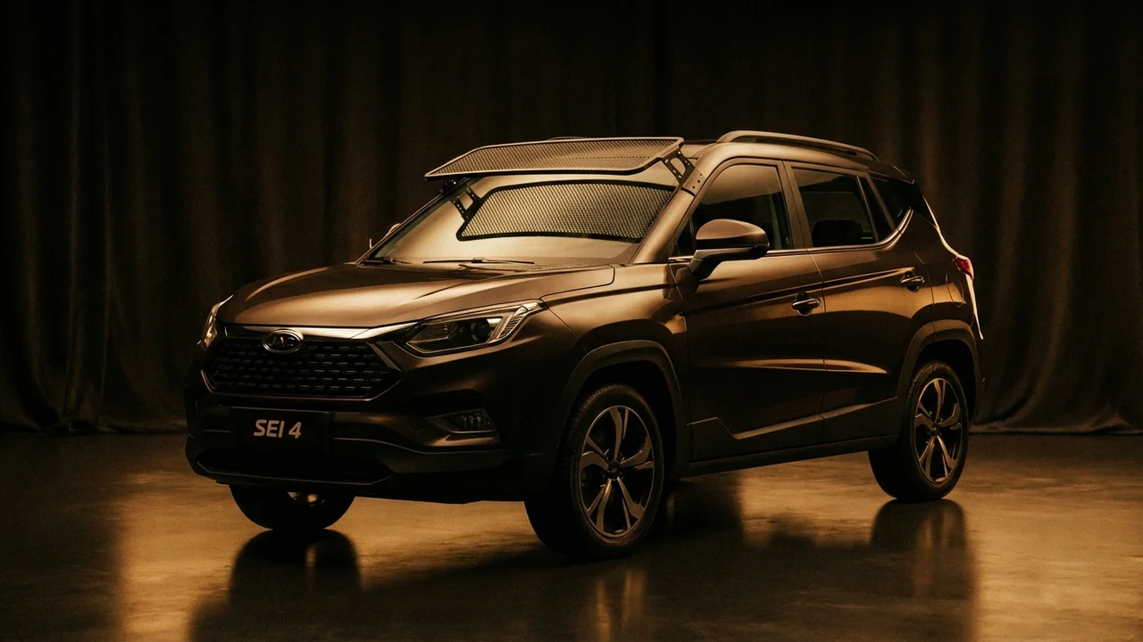 JAC SEI 4 Car Windscreen Sunvisor - 4