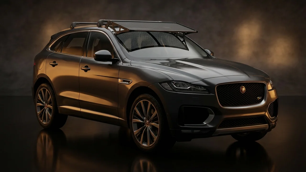 Jaguar F-Pace Car Windscreen Sunvisor - 1