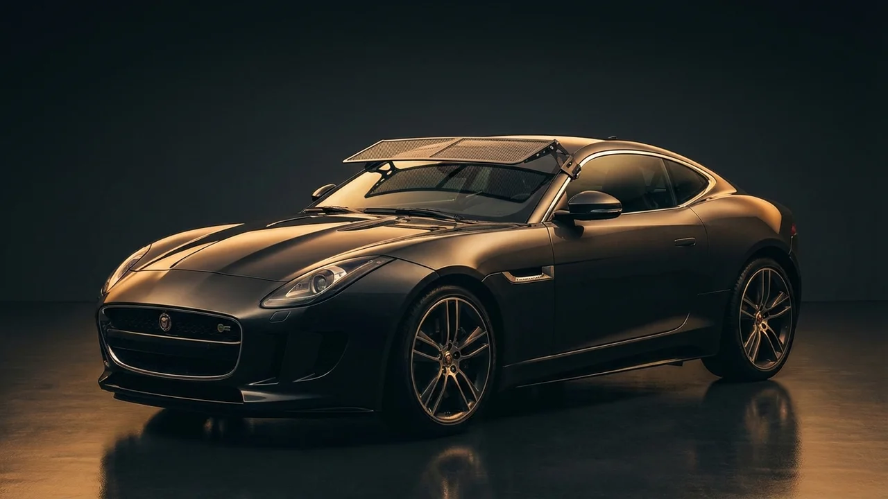 Jaguar F-Type Car Windscreen Sunvisor - 1