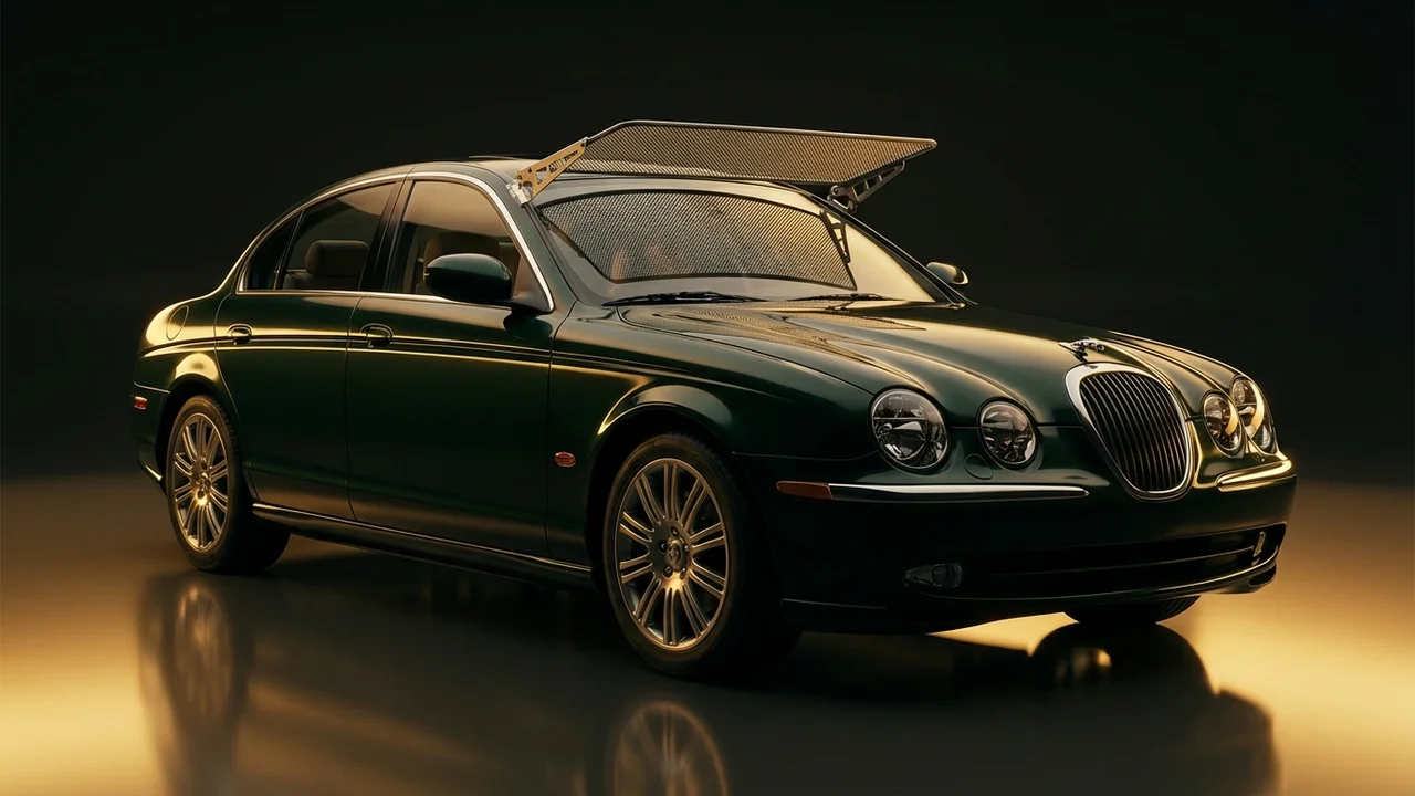 Jaguar S-Type Car Windscreen Sunvisor - 1