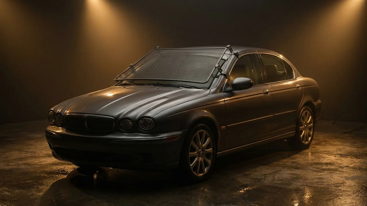 Jaguar X-Type Car Windscreen Sunvisor - 1