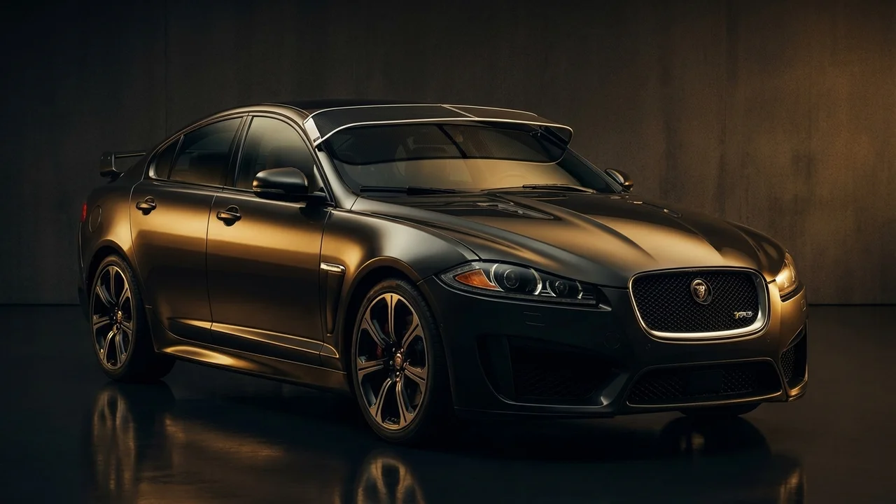 Jaguar XFR-S Car Windscreen Sunvisor - 1