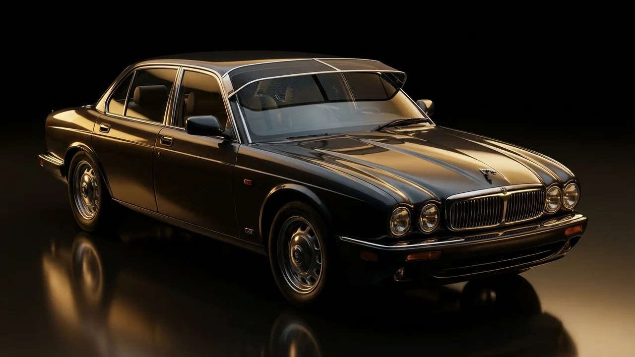 Jaguar XJ6 Car Windscreen Sunvisor - 1