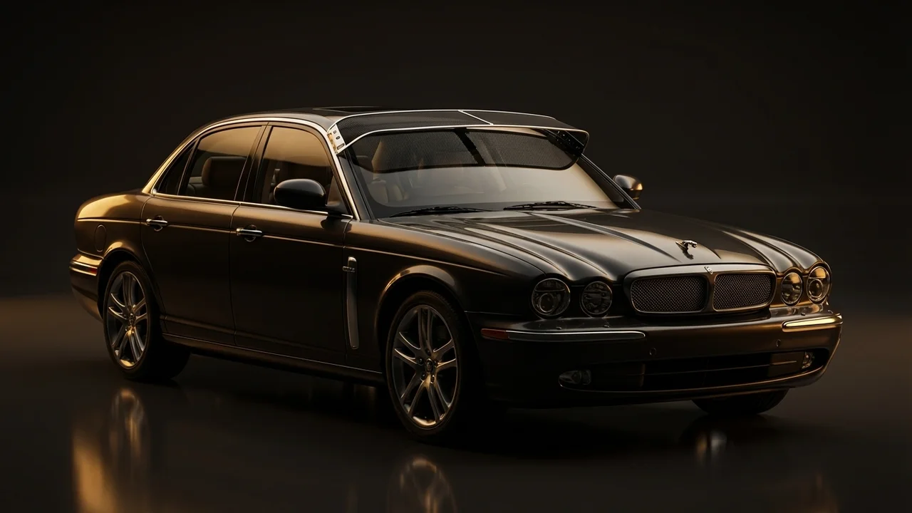 Jaguar XJR Car Windscreen Sunvisor - 1