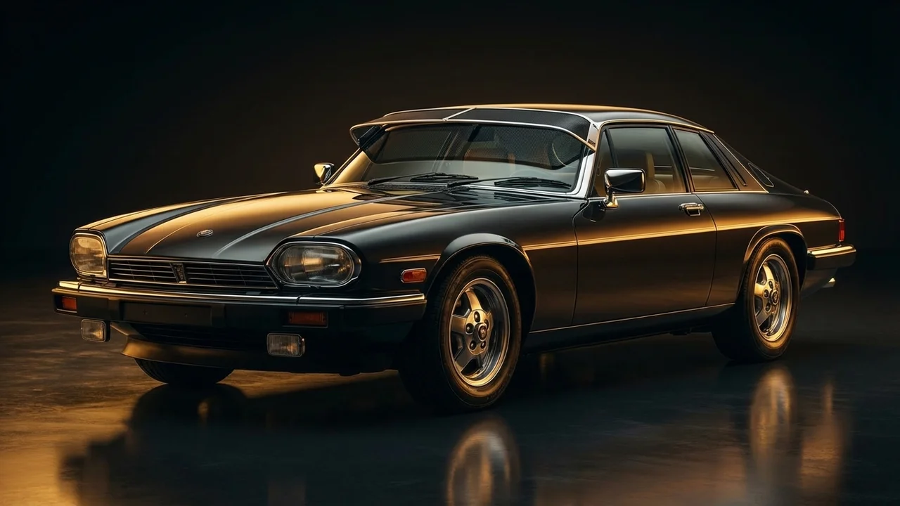 Jaguar XJS Car Windscreen Sunvisor - 1