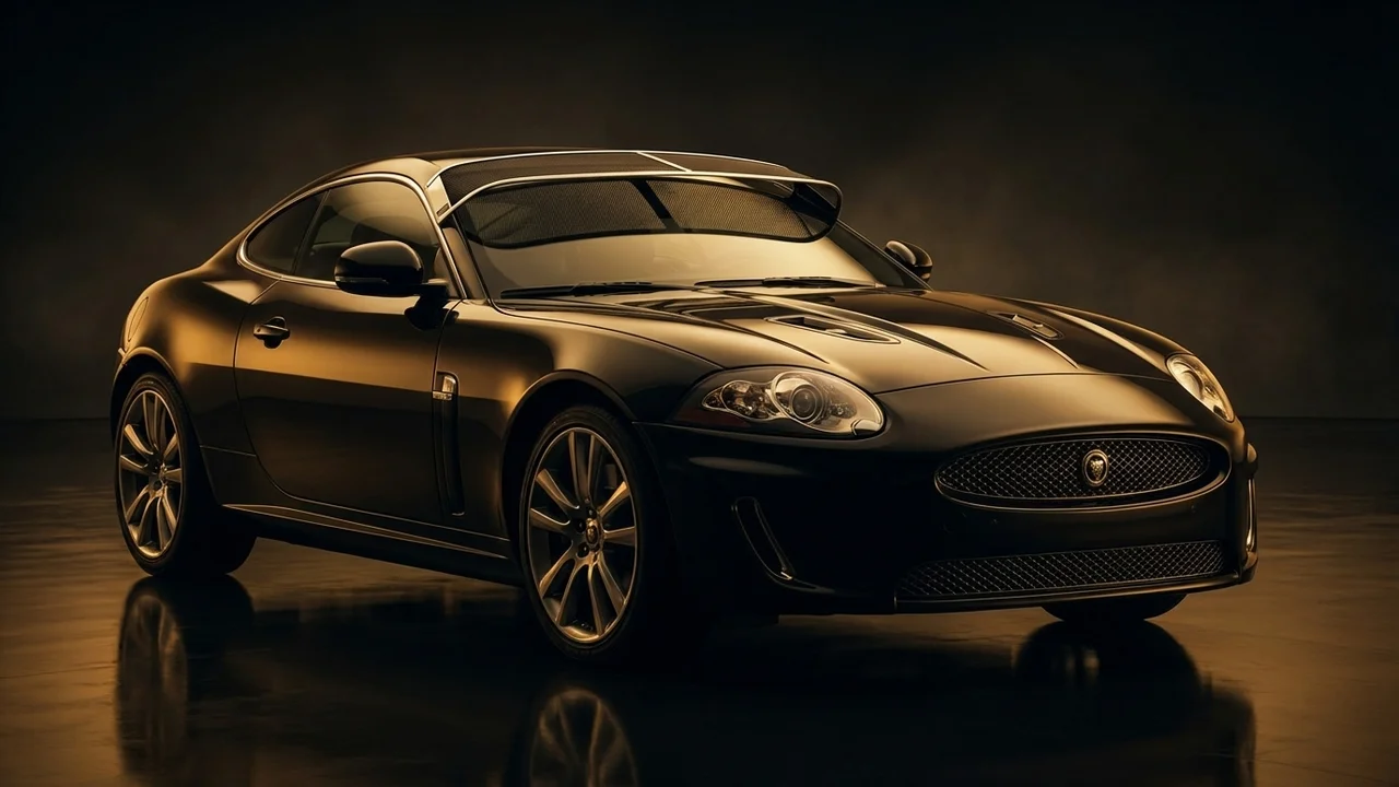 Jaguar XK Car Windscreen Sunvisor - 1