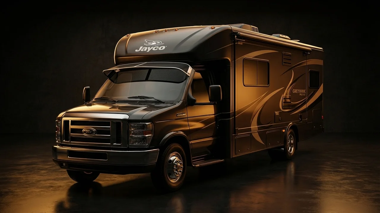 Jayco Greyhawk Prestige Car Windscreen Sunvisor - 1