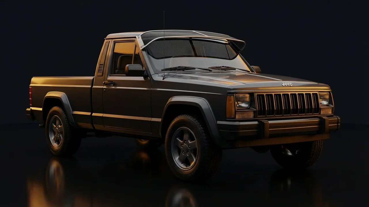 Jeep Comanche Car Windscreen Sunvisor - 1