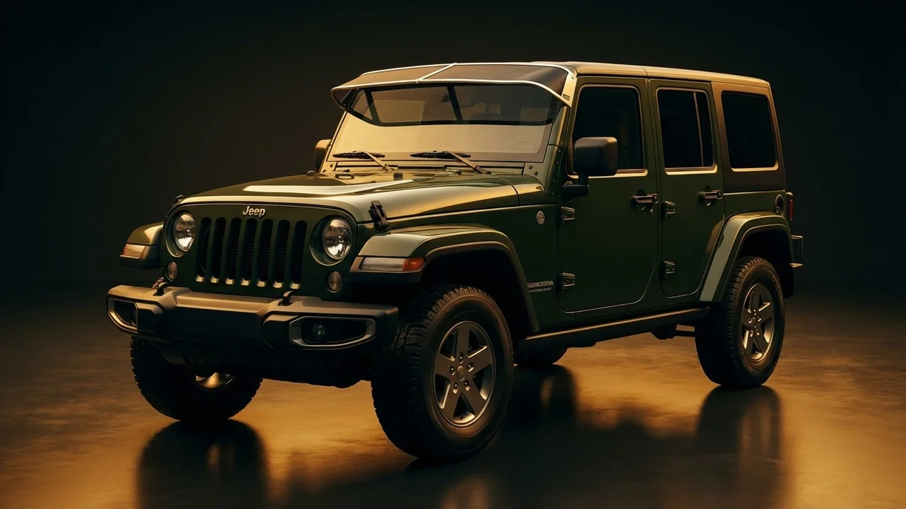 Jeep J-2600 Car Windscreen Sunvisor - 2600