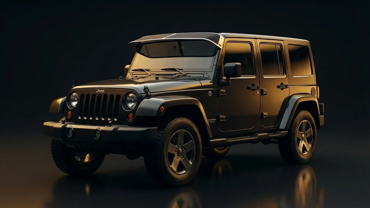 Jeep J-4500 Car Windscreen Sunvisor - 4500