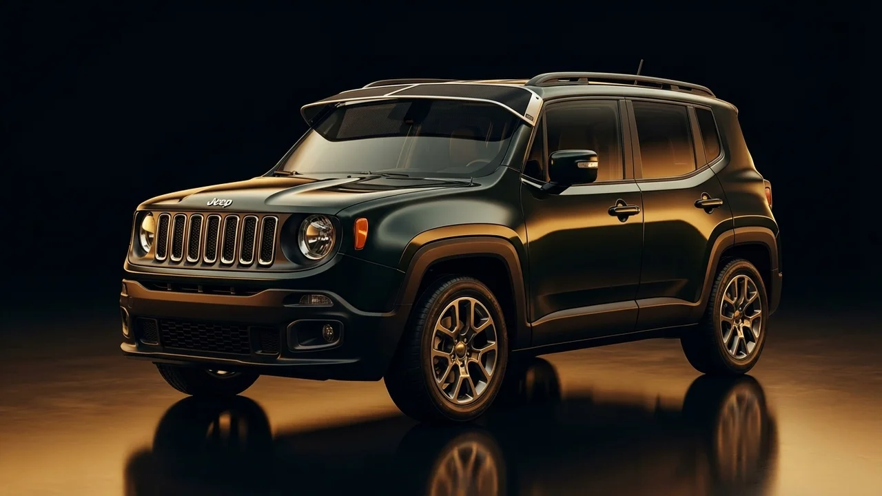 Jeep Renegade Classic Sport Deck Car Windscreen Sunvisor - 1