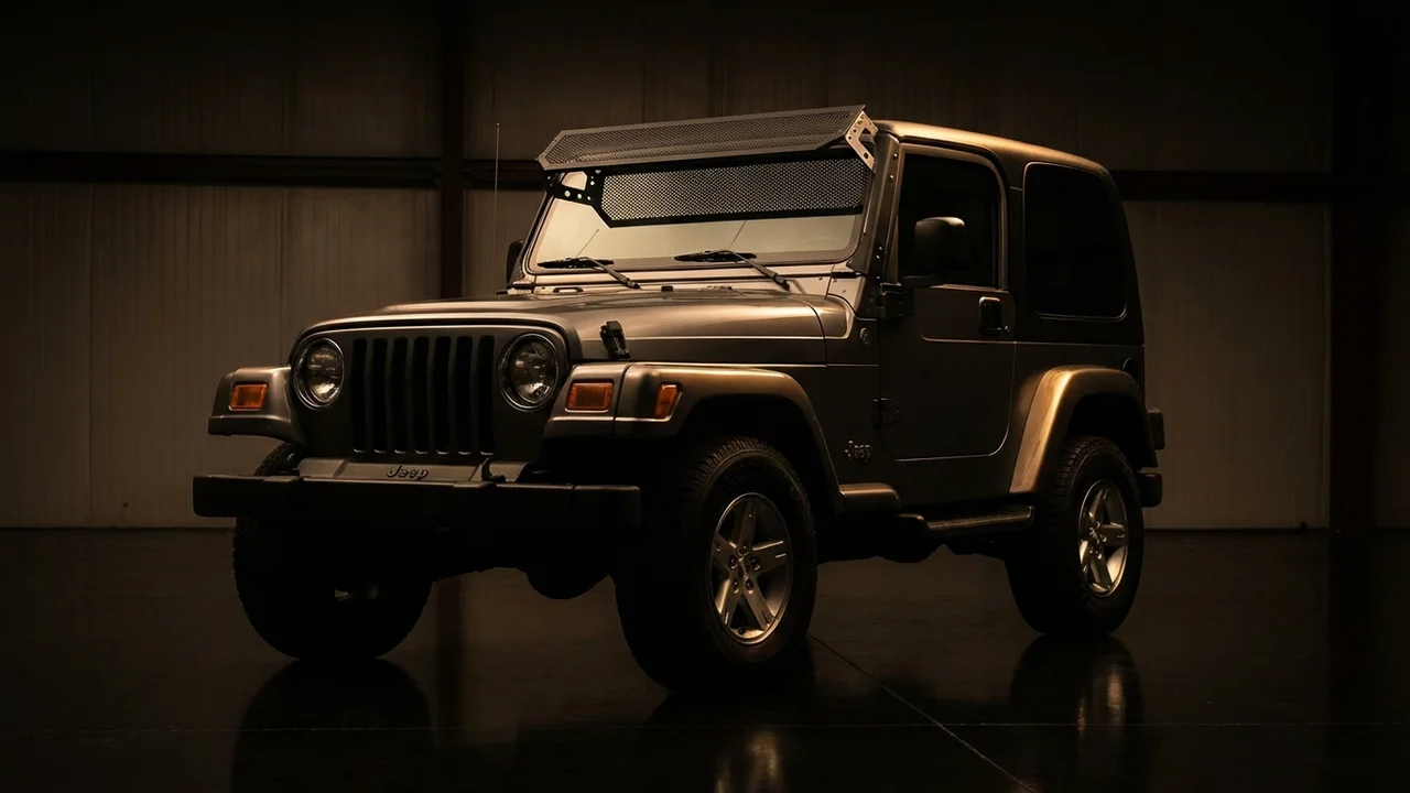 Jeep TJ Car Windscreen Sunvisor - 1