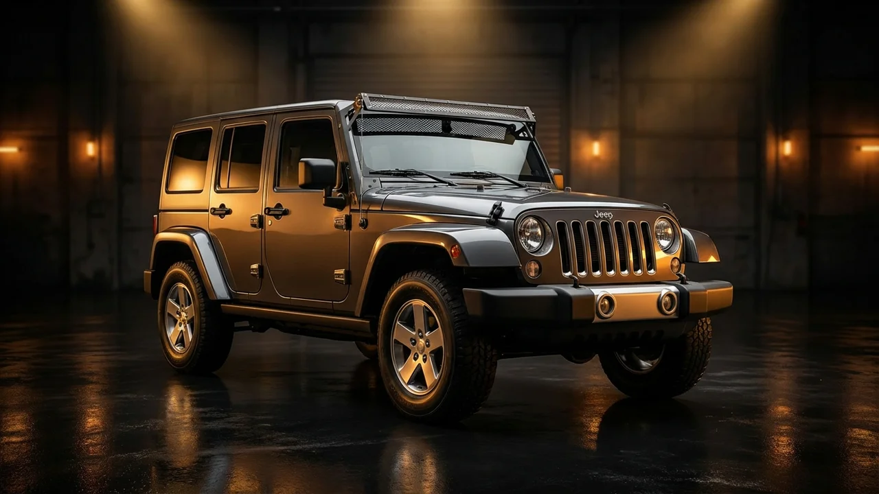 Jeep Wrangler Car Windscreen Sunvisor - 1