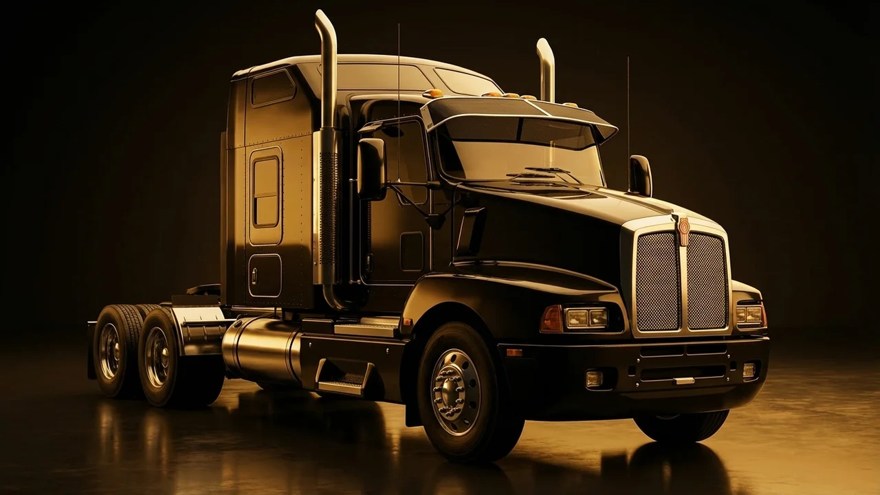 Kenworth T600A Car Windscreen Sunvisor - 1