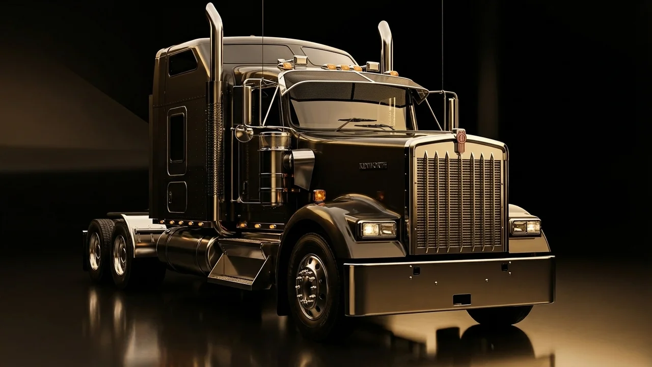 Kenworth W900 Car Windscreen Sunvisor - 1