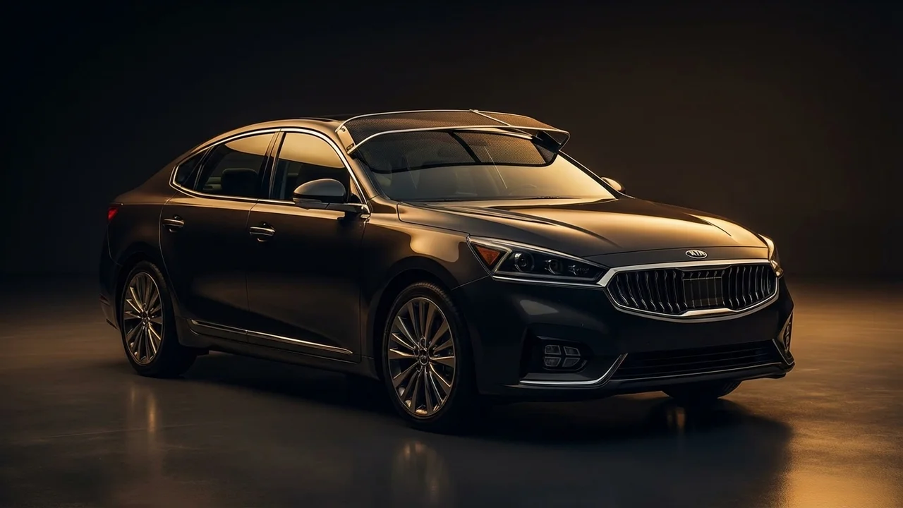 Kia K4 Car Windscreen Sunvisor - 1