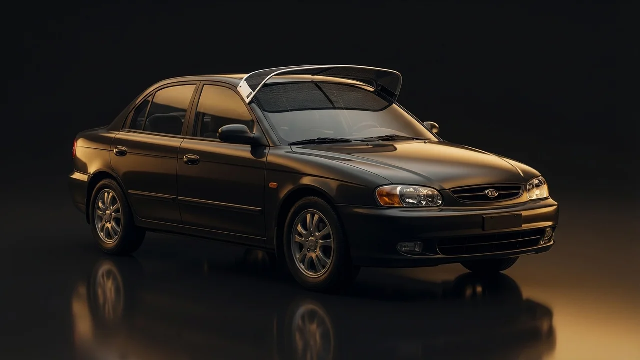 Kia Sephia Car Windscreen Sunvisor - 1