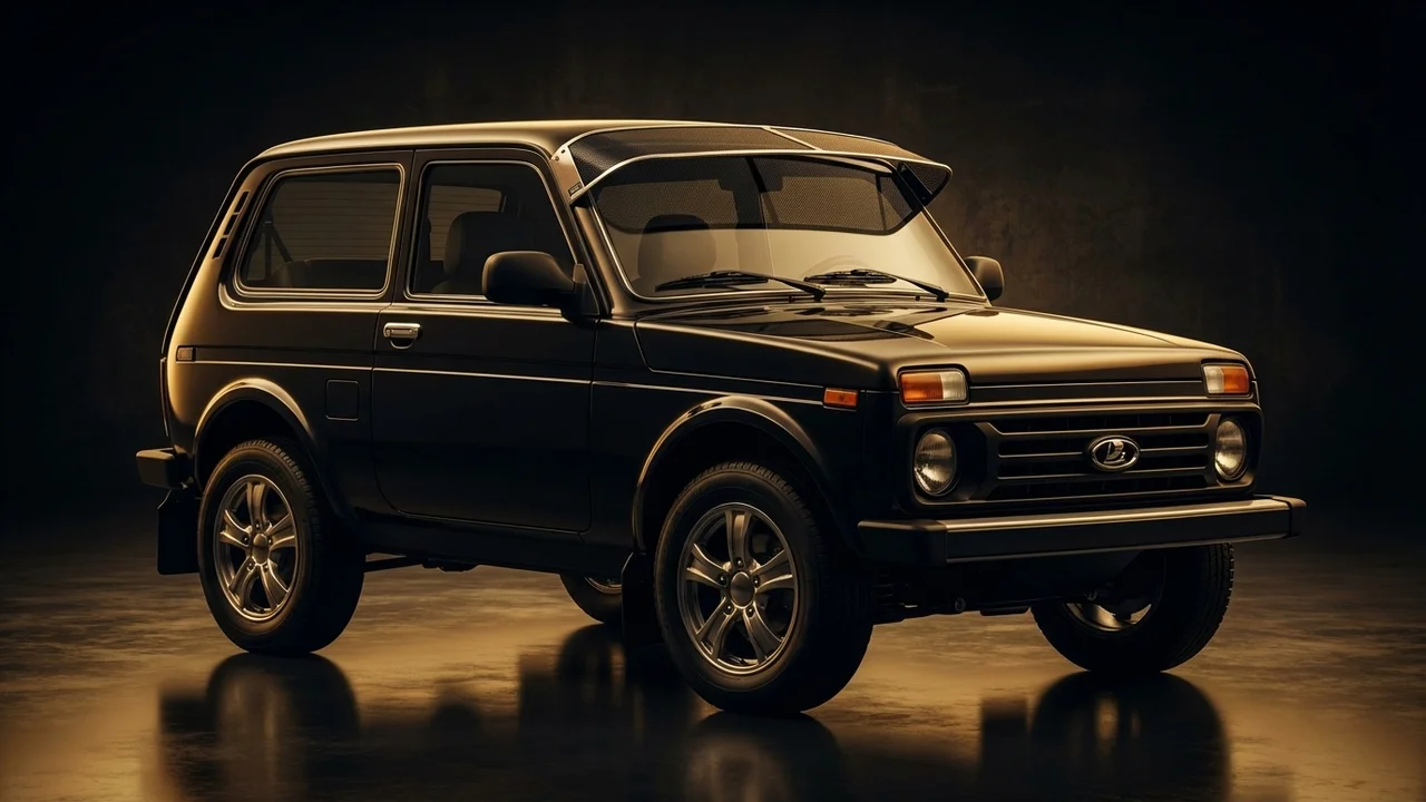 Lada Niva Car Windscreen Sunvisor - 1