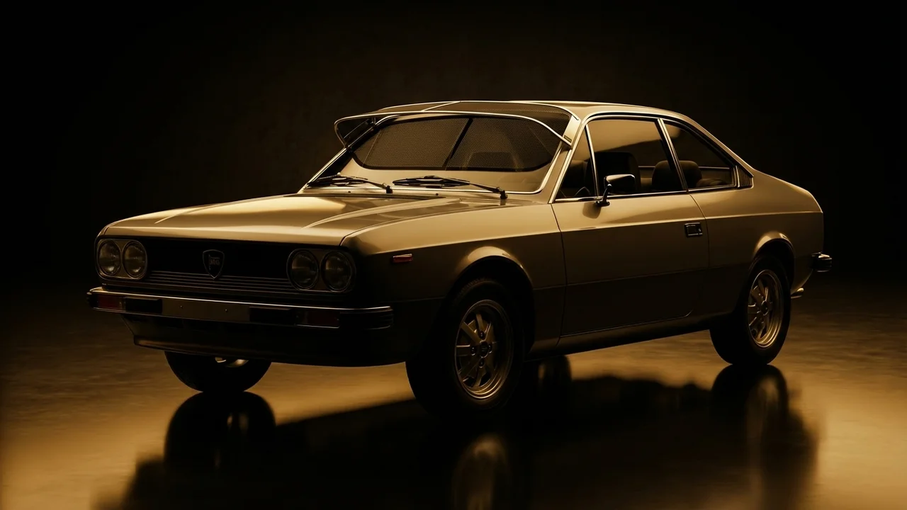 Lancia Beta Car Windscreen Sunvisor - 1