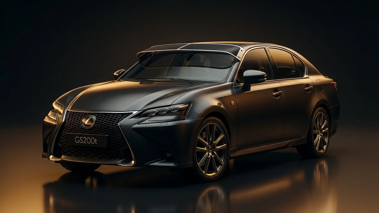 Lexus GS200t Car Windscreen Sunvisor - 1