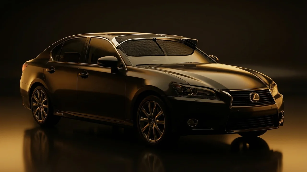 Lexus GS450h Car Windscreen Sunvisor - 1