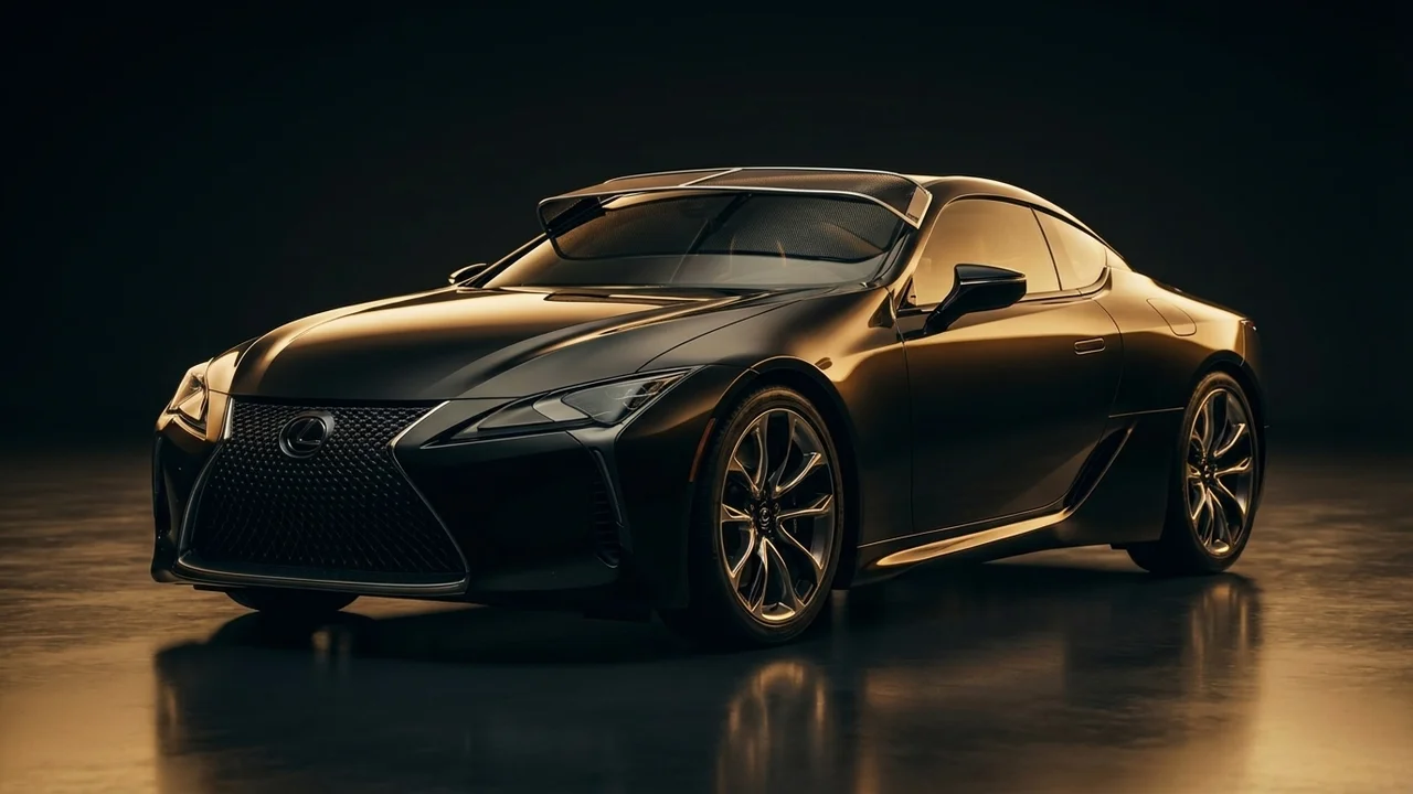 Lexus LC500 Car Windscreen Sunvisor - 1