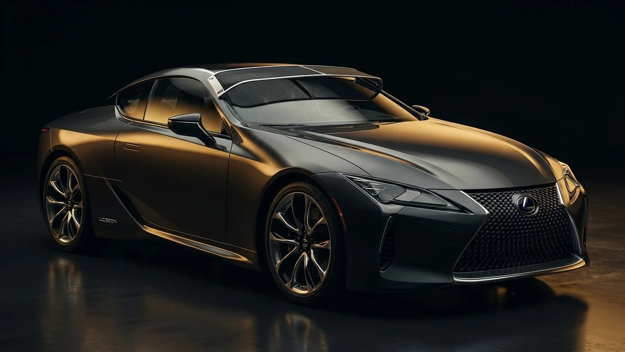 Lexus LC500h Car Windscreen Sunvisor - 1