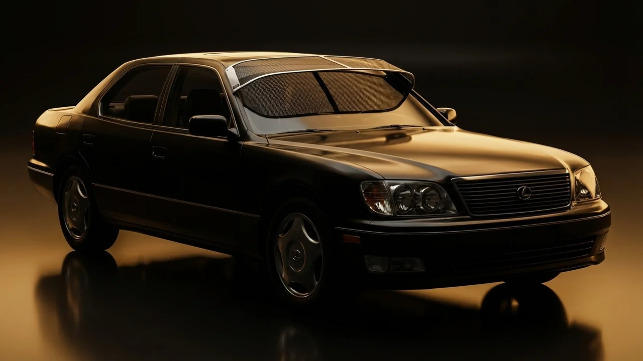 Lexus LS400 Car Windscreen Sunvisor - 1