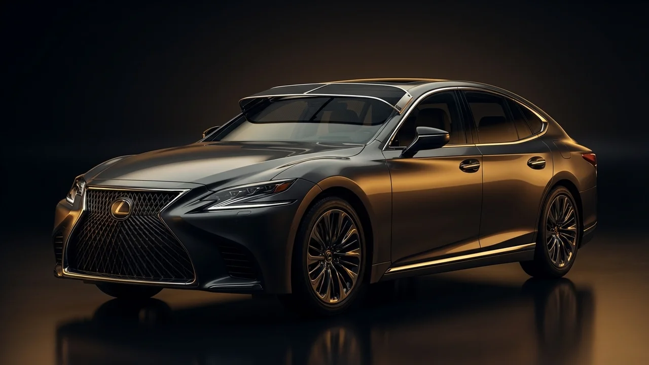 Lexus LS500 Car Windscreen Sunvisor - 1