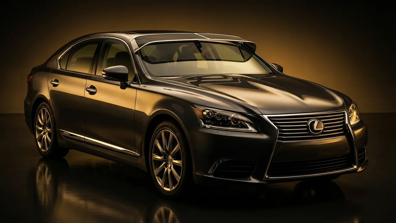 Lexus LS600h Car Windscreen Sunvisor - 1