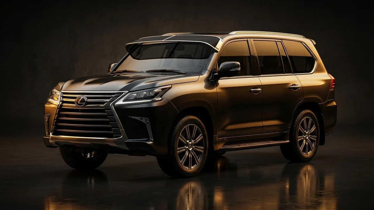 Lexus LX570 Car Windscreen Sunvisor - 1