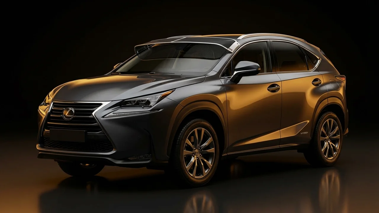 Lexus NX200t Car Windscreen Sunvisor - 1